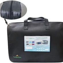 Tentproinc RV Awning Sun Shade Mesh Screen 6'X12'3'' Black UV Sunblock Complete Kits Motorhome Camping Trailer Canopy Shelter - 3 Years Limited Warranty