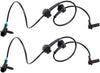 AUTEX 2PCS ABS Wheel Speed Sensor Rear Left & Right 15121067 ALS1464 compatible with Cadillac Escalade EXT 2007-2012 /Chevrolet Avalanche & Suburban 1500 & Tahoe 2007-2012/GMC Yukon XL 1500 07-12