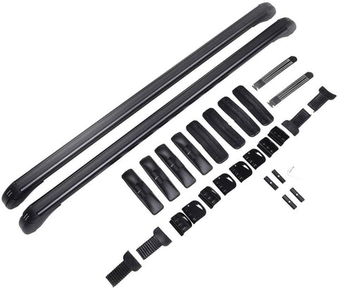 ACUMSTE Aluminum Car Top Luggage Roof Rack Cross Bar, Fits Maximum 39