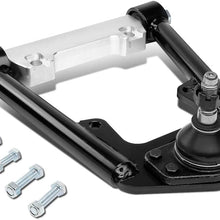 DNA MOTORING FUCA-ZTL-106 1-Piece Front Upper Control Arm Replacement For 67-77 Mustang Ranchero Mercury Cougar Comet, Black