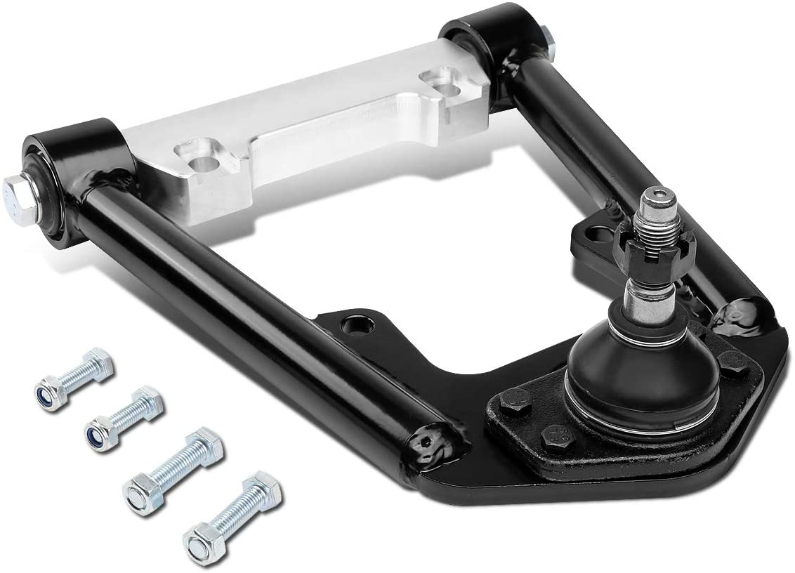 DNA MOTORING FUCA-ZTL-106 1-Piece Front Upper Control Arm Replacement For 67-77 Mustang Ranchero Mercury Cougar Comet, Black