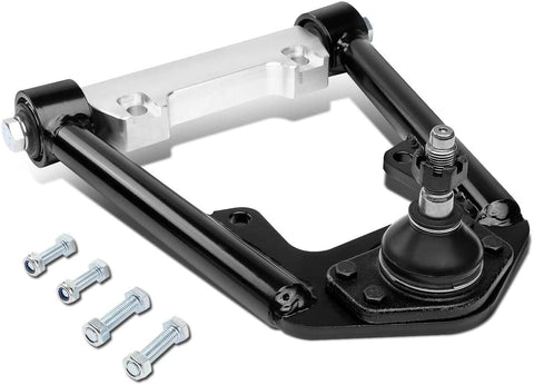 DNA MOTORING FUCA-ZTL-106 1-Piece Front Upper Control Arm Replacement For 67-77 Mustang Ranchero Mercury Cougar Comet, Black