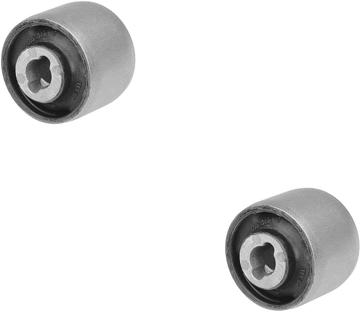 Pair Set 2 Front Rearward Control Arm Bushings Meyle HD For Volvo XC90