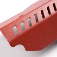 NEW Aluminum Radiator Shroud & Pulley/Belt Cover Combo for Subaru WRX & STi Red 2008-2012 2009 2010 2011