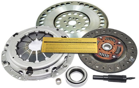 EXEDY CLUTCH PRO-KIT 06054 w/EFT RACE FLYWHEEL fits 91-98 NISSAN 240SX 2.4L KA24DE