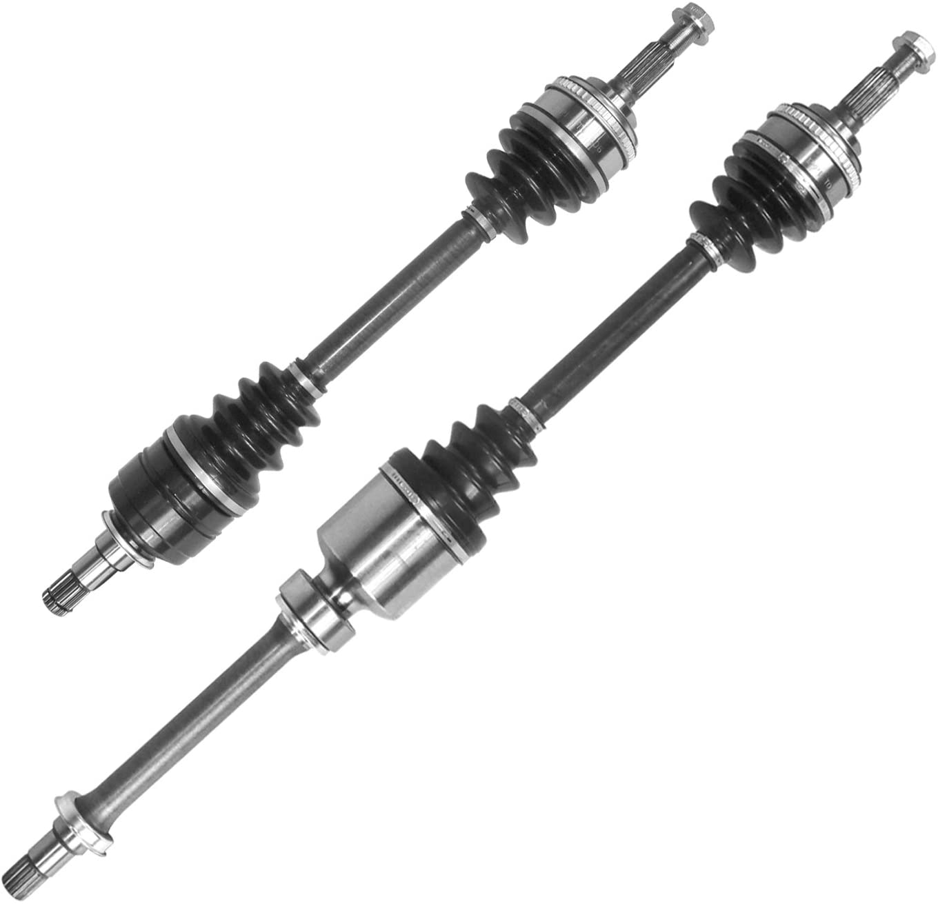 DTA DT1875987581-2 Front CV Axles Compatible with 1990-1993 Toyota Celica GT, GTS Only; 1996-2000 Toyota RAV4, 2WD Automatic Only; 1989-1991 Toyota Camry 4cyl Plug in Type Only