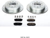 Power Stop K3073 Rear Brake Kit with Drilled/Slotted Brake Rotors and Z23 Evolution Ceramic Brake Pads