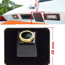 HD 1280x720p Rear Reversing Backup Camera Rearview License Plate Camera Night Vision Ip69k Waterproof for Kia Certao/Optima/K5 Hyundai i40 Sedan (Reverse Hole Replacement Camera)