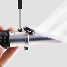 Kücheks 5-in-1 Automotive Battery Antifreeze Refractometer Afor Specific Gravity, Windshield Screenwash Fluid, Freezing Point Measurement Tester Meter Coolant Condition