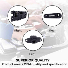 Ashimori Compatible With 2009-2011 Nissan Versa 1.6L Engine Motor Mount Set A4347 A4312 A4318