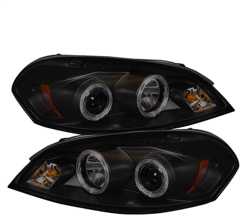 Spyder Auto 5078308 LED Halo Projector Headlights Black/Smoked