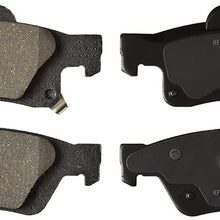 KFE KFE1498-104 Ultra Quiet Advanced Premium Ceramic Brake Pad Rear Set Compatible with: 2011-2016 Jeep Grand Cherokee Exclude SRT/8; 2011-2016 Dodge Durango