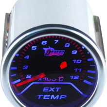 ESUPPORT Car 2" 52mm Water Temp Gauge Meter Temperature Light