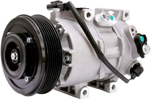 FKG AC Compressor and A/C Clutch CO 20765C 977011R100 fit for 2012-2017 Kia Rio 1.6L, 2012-2017 Hyundai Accent 1.6L (with Automatic Temperature Control)