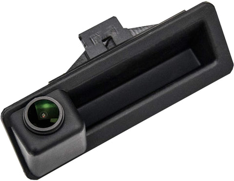 HD 1280x720p Reversing Camera Integrated in Trunk Handle Rear View Backup Camera Compatible for BMW X5 X1 X6 E39 E53 E82 E88 E84 E90 E91 E92 E93 E60 E61 E70 E71 E72