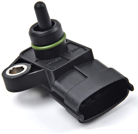 OTUAYAUTO Map Manifold Absolute Pressure Sensor 39300-2B000 - for Hyundai Accent Tucson Sonata Elantra Equus Santa Fe, Kia Forte Optima Rio Sportage - fits 2008-2019 Vehicles