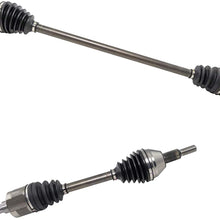 TRQ Front CV C/V Axle Shaft Assembly Kit New Left & Right Pair 2 Piece Set for 2008-2010 Chrysler Town & Country 3.3L V6 / 2008-2010 Dodge Grand Caravan 3.3L V6