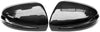 Fandixin 1Pair Replacement Carbon Fiber Rearview Side Mirror Covers Mirror Caps Trim with LED Light for Mercedes Benz W205 W222 W213 W238 W253 C253