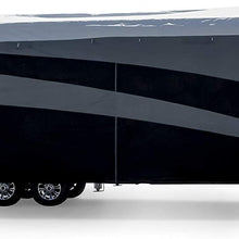 Camco ULTRAGuard Supreme RV Cover-Extremely Durable Design Fits Fifth Wheel Trailers 25' -28', Weatherproof with UV Protection and Dupont Tyvek Top (56144)
