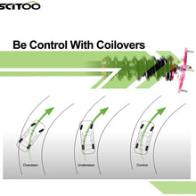 Scitoo Coilover Suspensions Shock Struts Kits Assembly Full Set Shocks Struts Kits fit 2008-2013 Subaru Impreza
