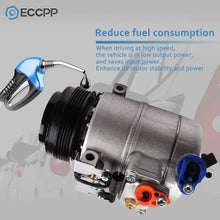 ECCPP A/C Compressor Replacement for CO 105116C 1997-2010 for BMW 330xi 525i 528i 530i 540i 740i M3 X3