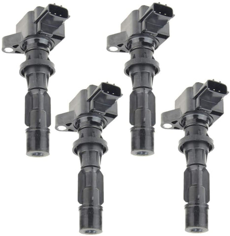Set of 4 Ignition Coil for Mazda 3 6 2006-2013 CX7 2007-2012 MX-5 Miata 2006-2014