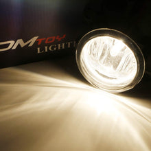 iJDMTOY OEM-Spec Complete Clear Lens Fog Lights Kit with Halogen Bulbs, Wiring On/Off Switch and Garnish Bezel Covers/Brackets Compatible With 2019-up Honda Civic Sedan