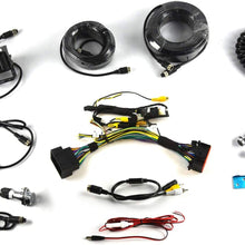 Brandmotion 9002-7806 Trailer Rear Vision Kit for FCA 8.4" or 5" Display