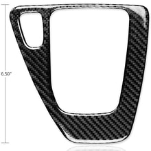 AIRSPEED Carbon Fiber Car Gear Shift Knob Panel Frame Cover Interior Trim Stickers for BMW E60 2008-2010 Accessories