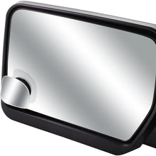 DNA Motoring TWM-020-T999-CH-AM+DM-074 Pair of Towing Side Mirrors + Blind Spot Mirrors