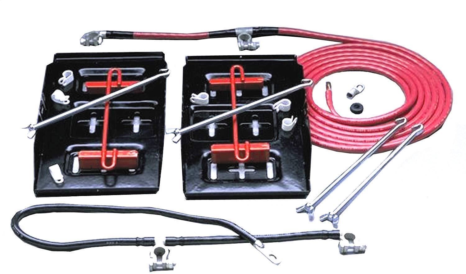 Taylor Cable 48500 Side-By-Side Dual Mount Battery Relocator Kit