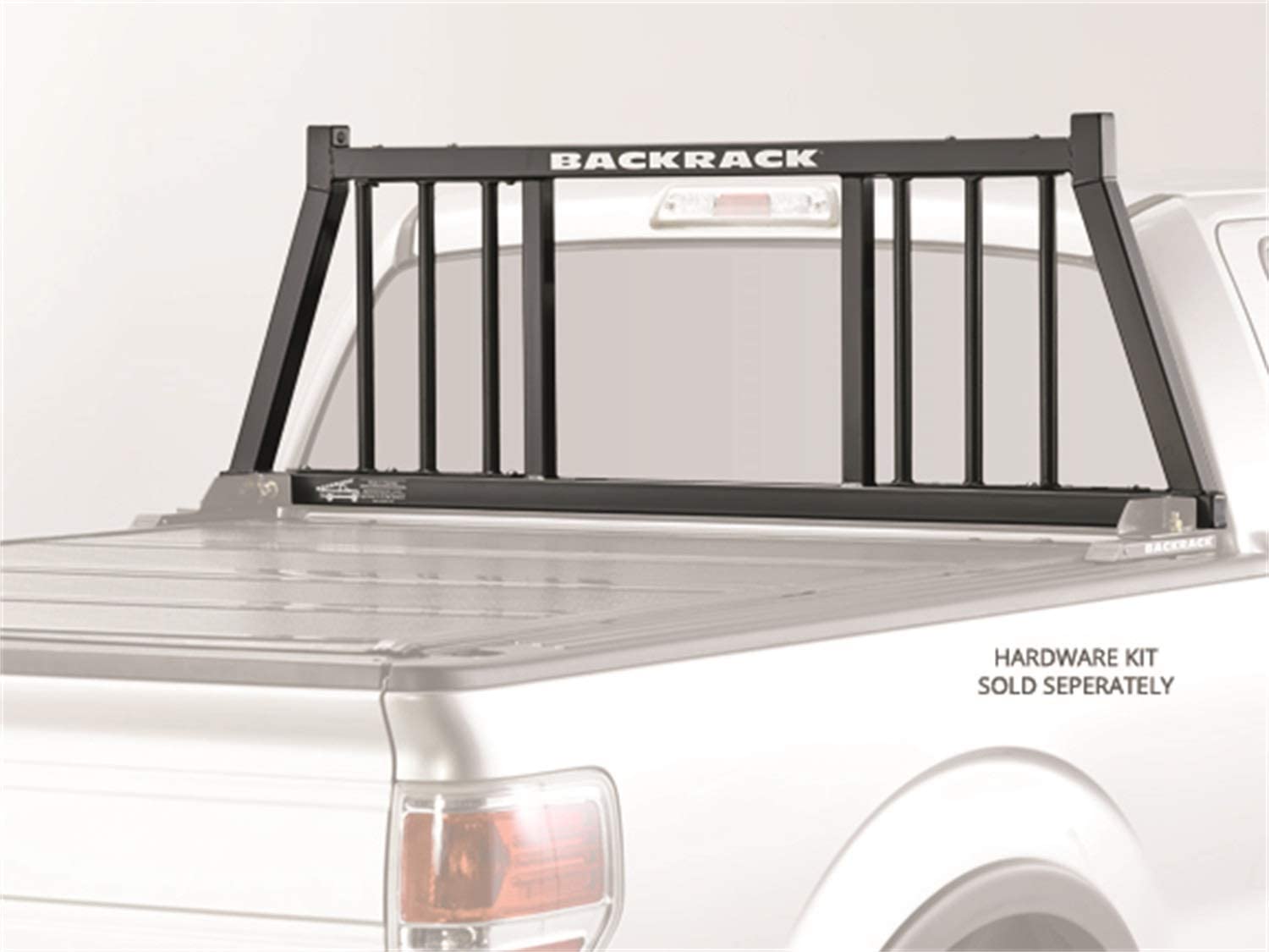 Backrack | 145TR | Truck Bed Three Round Headache Rack | Fits '99-'17 Chevy/GMC Silverado/Sierra/Classic | '04-'17 Ford F-150 (Steel & Aluminum Body) | '08-'17 Toyota Tundra
