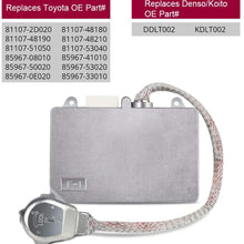 WMPHE Compatible with Headlight Ballast with Ignitor Toyota Prius, Avalon, Sienna, Lexus ES300, ES330, LS430, Lincoln Aviator Replaces 81107-2D020, 85967-0E020, DDLT002, KDLT002