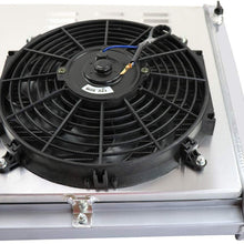CoolingCare 4Row Aluminum Radiator+Shroud+Fan for Chevy/GMC C/K Series 10 20 30 Pickup Truck Suburban 1967-72