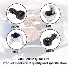 Ashimori Compatible With 2007-2011 Honda CRV 2.4L Auto Engine Motor Mount & Transmission Mount Kit A4535 A4536 A4598 A4595