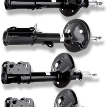 SCITOO Shocks, Front Rear Gas Struts Shock Absorbers Fit for 1998-2002 Chevrolet Prizm,1992-1997 Geo Prizm,1993-2002 Toyota Corolla 333236 71951 333237 71952 234059 71953 234060 71954 Set of 4