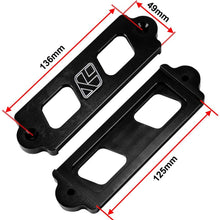 Kyostar J Hook Battery Tie Hold down bolts For Honda Civic Acura Integra Black