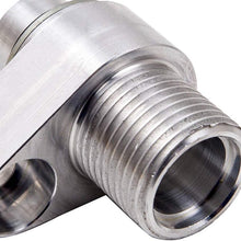 AC Compressor Adapter Fittings for LS Engine Swap 451-1105 451-1106 for Denso 10S17F & 10S20F
