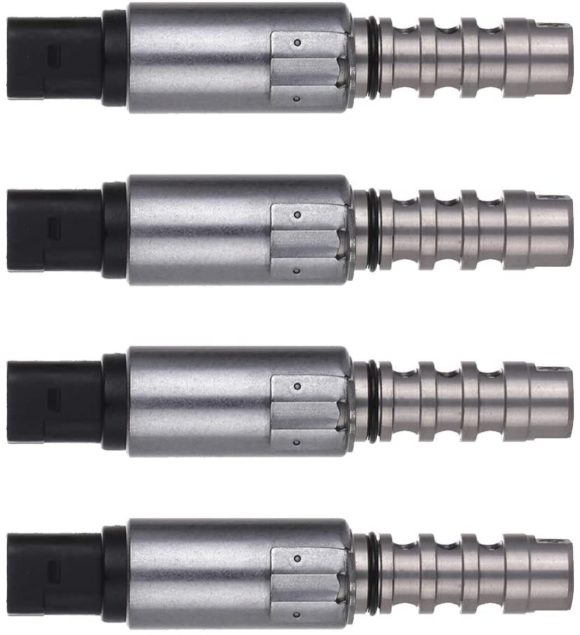 TUPARTS Engines VVT Camshaft Timing Solenoid Camshaft Position Sensor on Left Right Side Compatible Fit for 2013-2015 Audi RS5 2008-2011 Audi S5 2007-2011 Audi S6 2007-2009 Audi S8