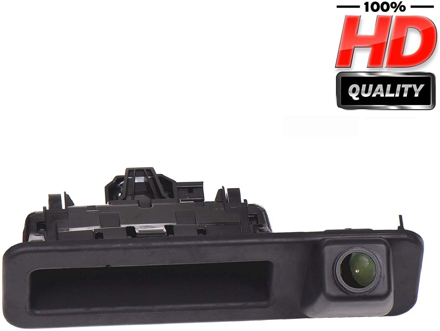 HD 1280x720p Rear Reversing Backup Camera Rearview Trunk Handle Replacement Camera Night Vision Ip68 Waterproof for BMW X1 F48 /BMW 1er F20 F21 BMW 3er F30 BMW 5er F10 2018-2019