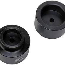 AA Ignition Leveling Kit Front 3 Inches, 2 Inches Rear - Compatible with Dodge Ram 1500 2009-2018 4WD 4x4 - Truck 3" Strut Lift Spacer Set Front 2" Rear -Forged Aircraft Billet Aluminum Construction