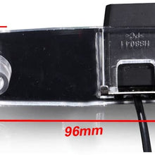 Navinio Backup Vehicle Camera Rear-View License Plate Car Rear Reverse Parking Camera for for Hyundai Sonata/ KIA Cerato/ Forte K3/ Sirento E/ Sorento MX/ Chrysler Sebring 300C (Super Pro HD Camera)