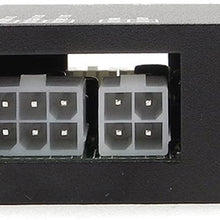 iNewcow Car Multiple Cameras Switch Control Box 2 Way Channel for Front/Rear/Right/Left View Parking Camera System Video Control to LCD/DVD/DVR.