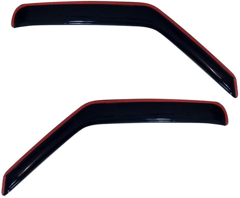 Auto Ventshade 192141 In-Channel Ventvisor Side Window Deflector, 2-Piece Set for 2007-2014 Ford E-150, E-250, E-350 & E-450 Super Duty