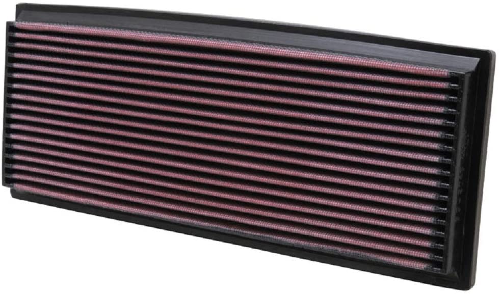 K&N Engine Air Filter: High Performance, Premium, Washable, Replacement Filter: Fits 1986-1997 JEEP (TJ, Wrangler, Wrangler I, Cherokee, Comanche, Wagoneer), 33-2046
