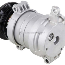 AC Compressor & A/C Clutch For Chevy Silverado Avalanche GMC Sierra C3500 HD Replaces Delphi HU6 - BuyAutoParts 60-00970NA New
