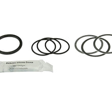 URO Parts 11141439975PRM Collapsible Water Transfer Pipe Kit, Contains 2 Piece Pipe, 2 Seals, 3 Shims, 3 O-rings, Lock Ring, Grease