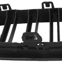 TERUIXI 1 Pair Black 3 Series Kidney Grille for 2012 2013 2014 2015 2016 2017 2018 F30 F31 Front Bumper Grill Gloss