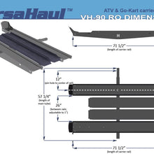 VersaHaul Hitch Mounted Go Cart & ATV Carrier