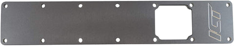 ICT Billet 5.9L Intake Manifold Plenum Horn Plate 24 Valve Compatible with Dodge Ram Cummins 6BT 5.9L Turbo Diesel Engines High Airflow Performance Design 551714